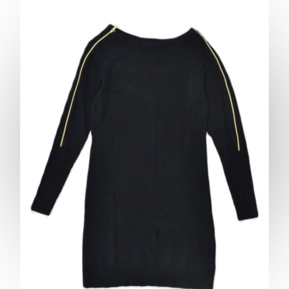 Michael Kors sweater dress with gold zippers size small item 08-14